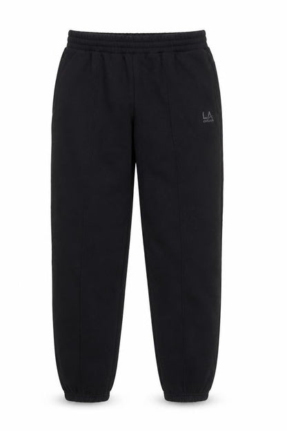 Front view of LA Gear Teens Black Jogger Trousers, size 12