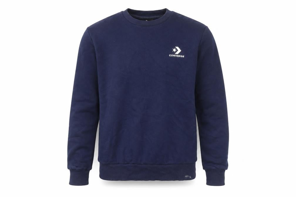 Mens UK Size XS Converse Blue Pullover Sweatshirt