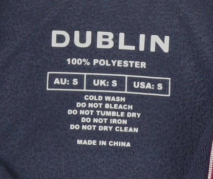 Dublin Women's Pink/Navy Pullover Sweatshirt - Size S