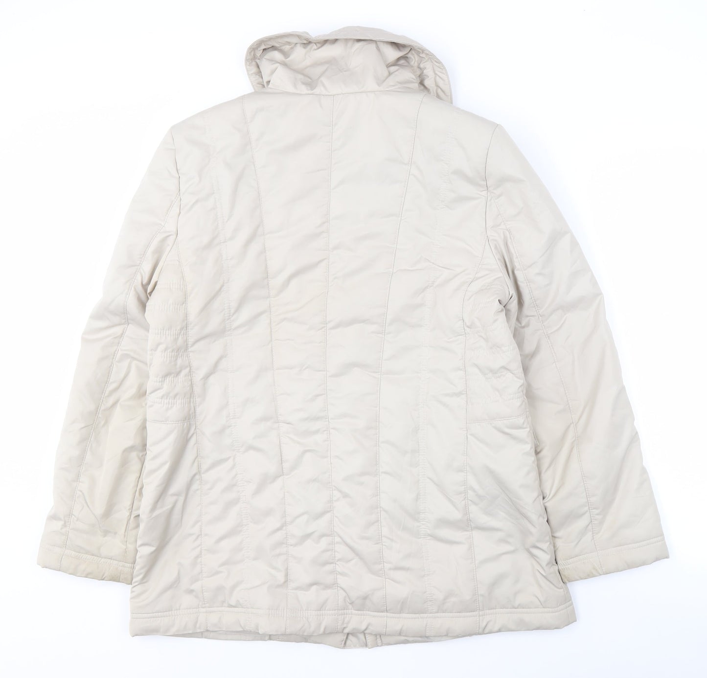 Womens UK Size M Anna Rose White Basic Jacket