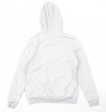 Mens UK Size M PUMA Grey Pullover Hoodie