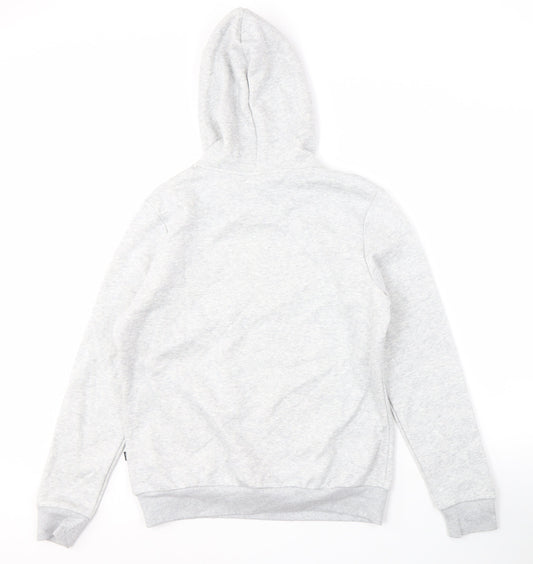Mens UK Size M PUMA Grey Pullover Hoodie