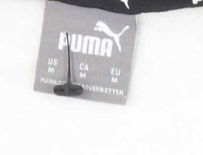 Mens UK Size M PUMA Grey Pullover Hoodie