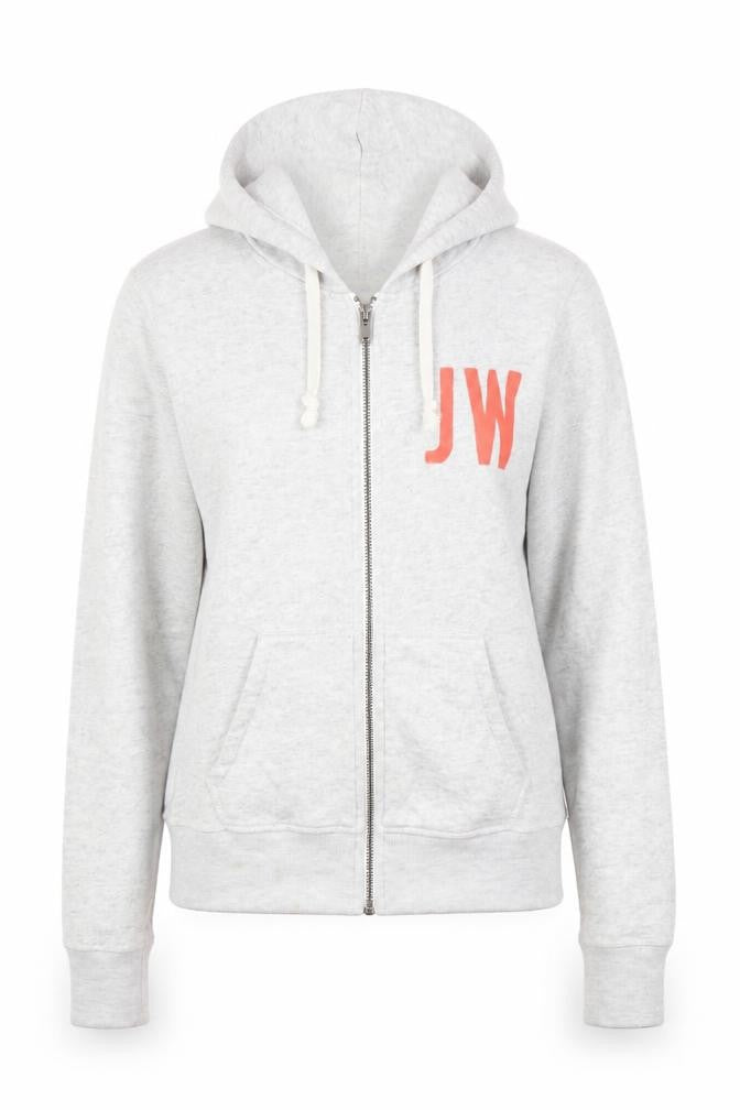 Womens UK Size 10 Jack Wills Grey Full Zip Hoodie