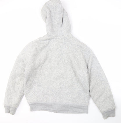Mens UK Size M Gap Grey Full Zip Hoodie