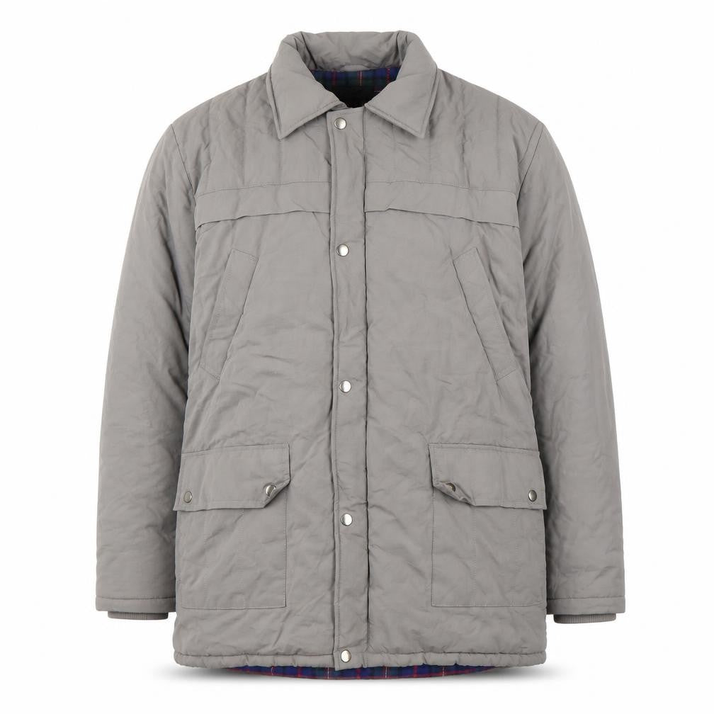 Mens UK Size L JBC Grey Overcoat