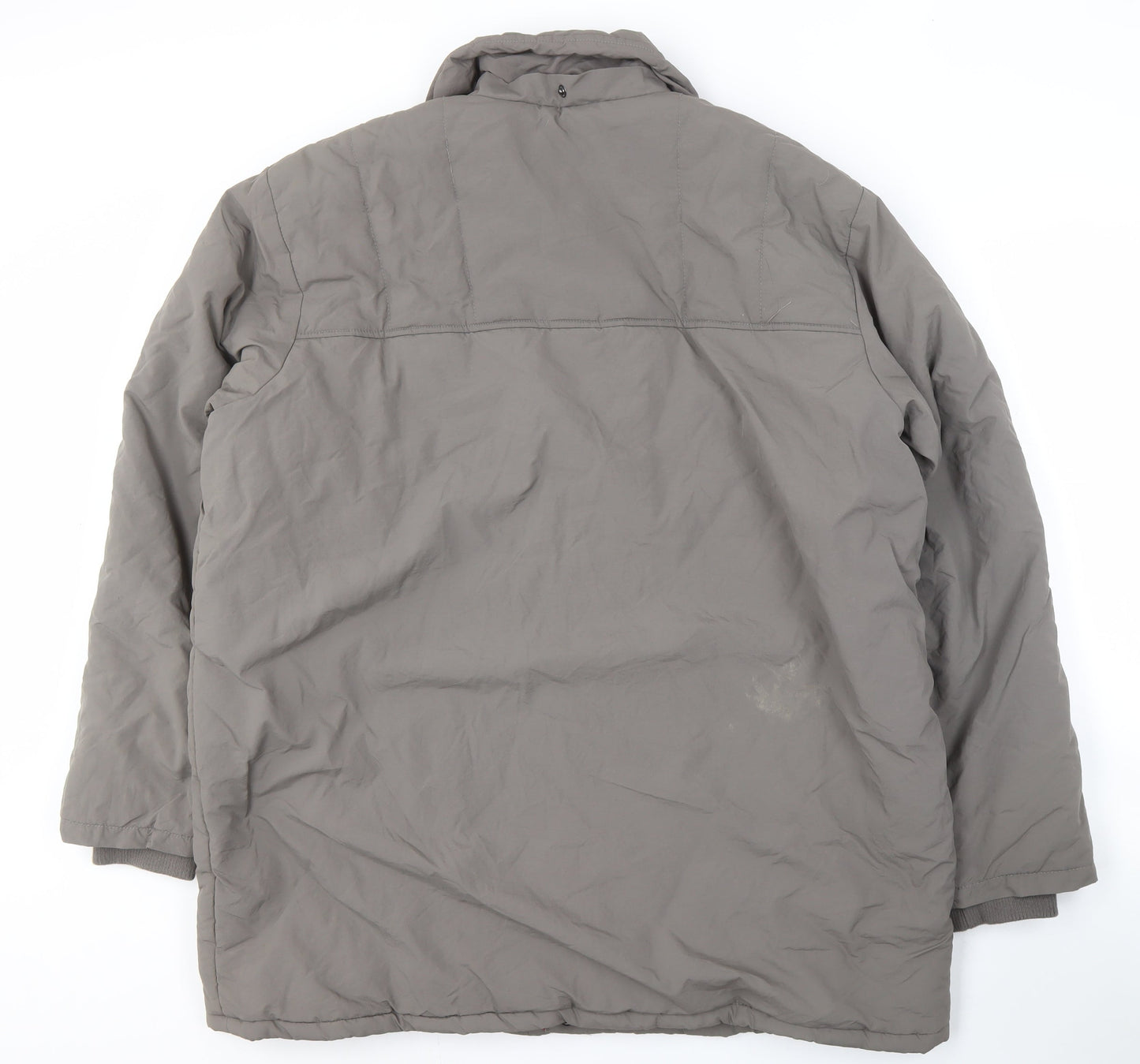 Mens UK Size L JBC Grey Overcoat