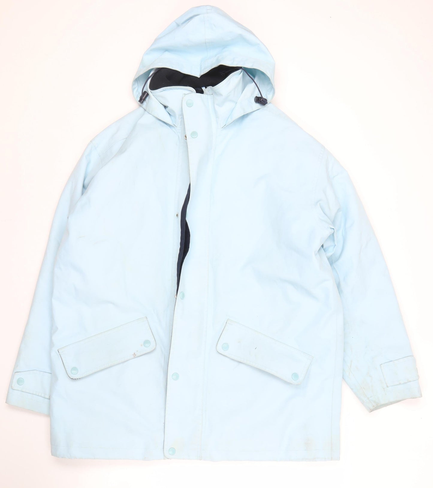 Aigle Men's Blue Rain Coat Jacket L