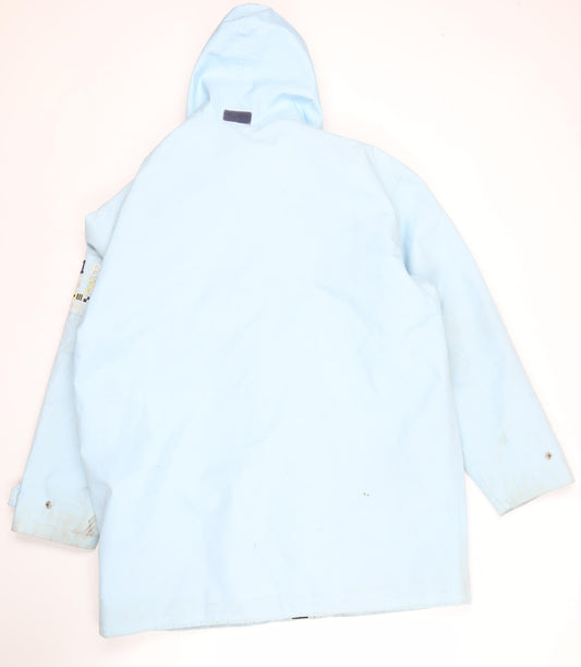 Aigle Men's Blue Rain Coat Jacket L