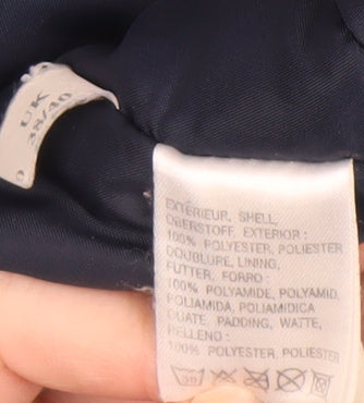 Aigle Men's Blue Rain Coat Jacket L