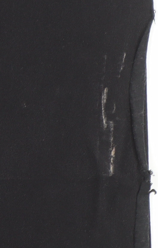 Womens UK Size 12 Divided   Black Trousers
