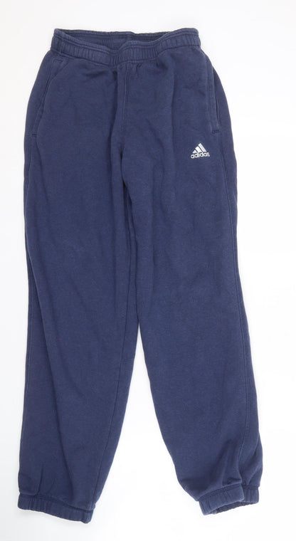 Adidas Men's Blue Jogger Trousers S