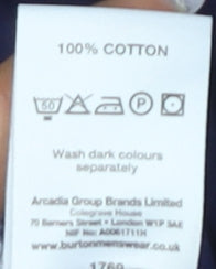 Mens UK Collar Size 2XL Burton Smart Blue  Dress Shirt