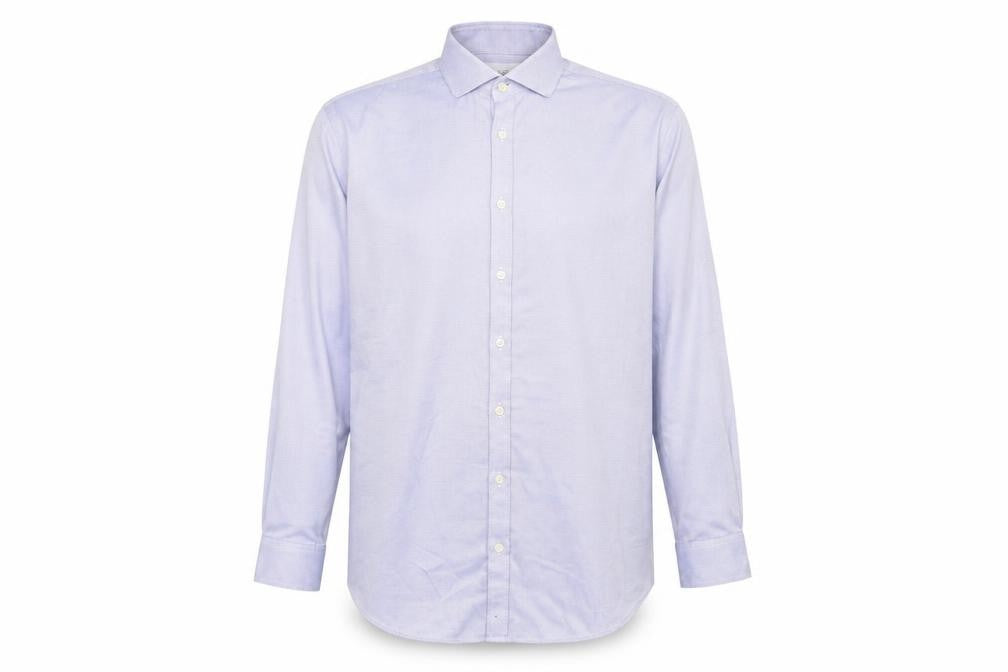 Mens UK Collar Size 16.5 Charles Tyrwhitt Smart Blue  Dress Shirt