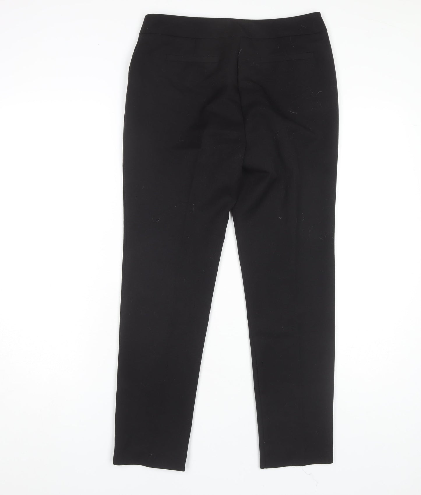 Womens UK Size 8 Wallis Slim Fit  Black Trousers