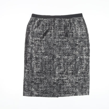 Marks and Spencer Women's Black Pencil Skirt, Size 12