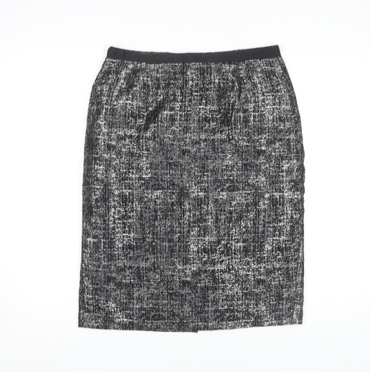 Marks and Spencer Women's Black Pencil Skirt, Size 12