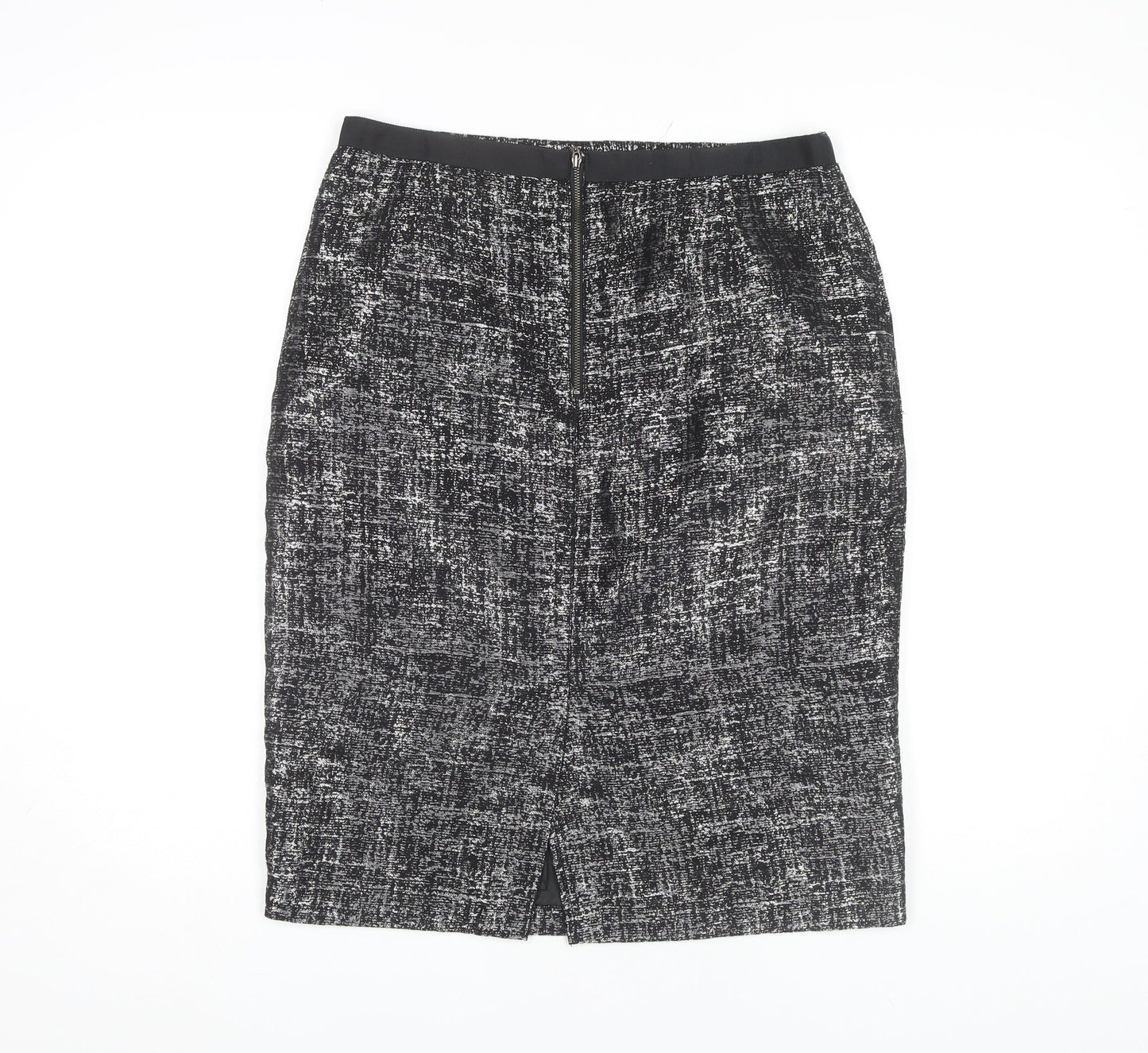 Marks and Spencer Women's Black Pencil Skirt, Size 12