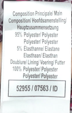 Damart Women's A-Line Multicoloured Skirt Size 24