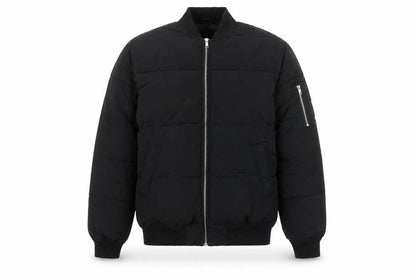 Mens UK Size S H&M Black Bomber Jacket