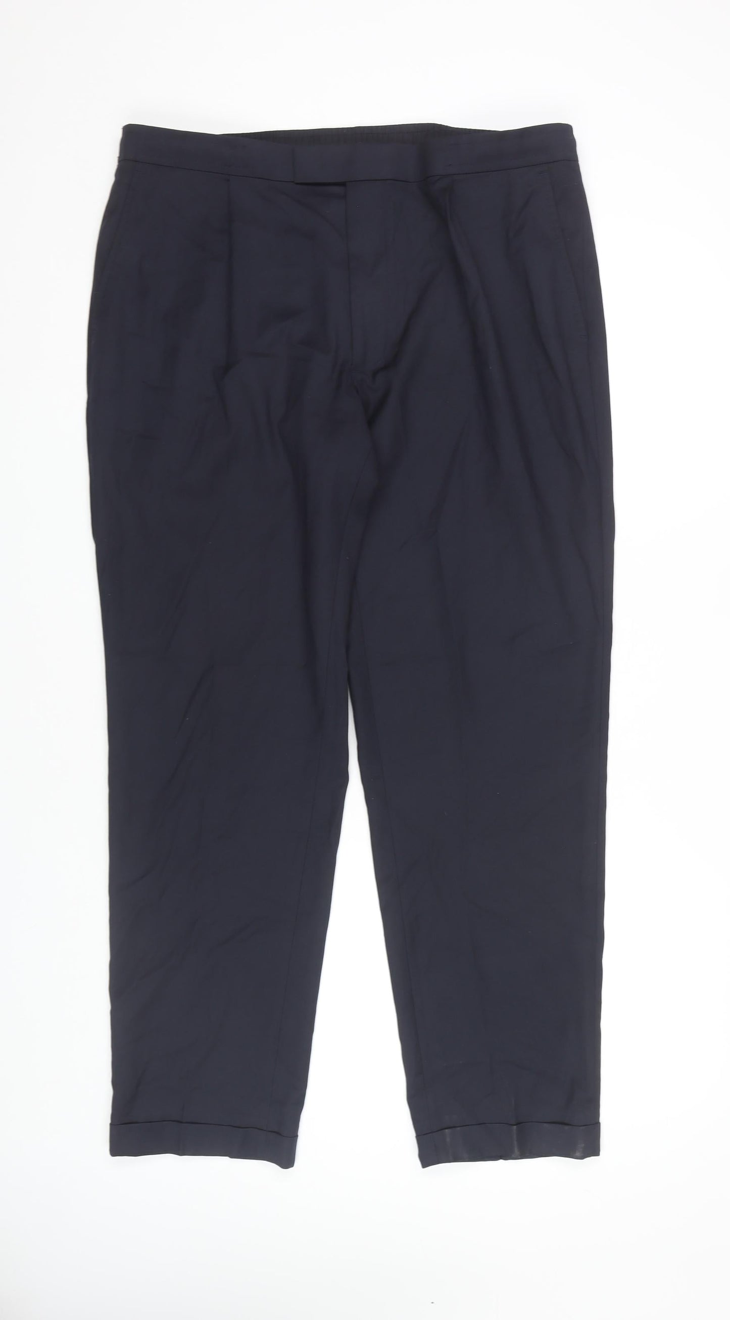 Marks and Spencer Men's Black Trousers, Size 38, Formal Wear