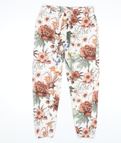 Next Women's Multicoloured Floral Lounge Pants Size 8