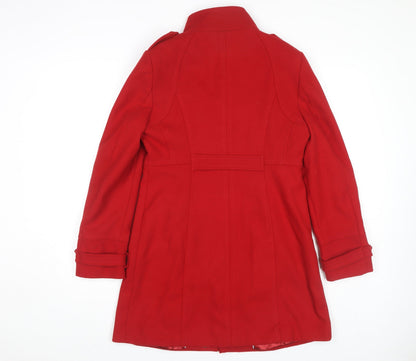Womens UK Size 8 Wallis Red Basic Jacket