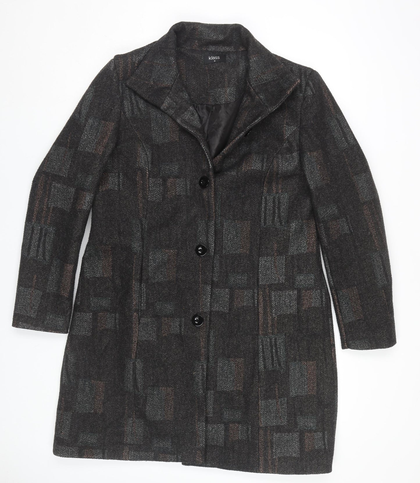 Womens UK Size 16 Klass Black Basic Jacket