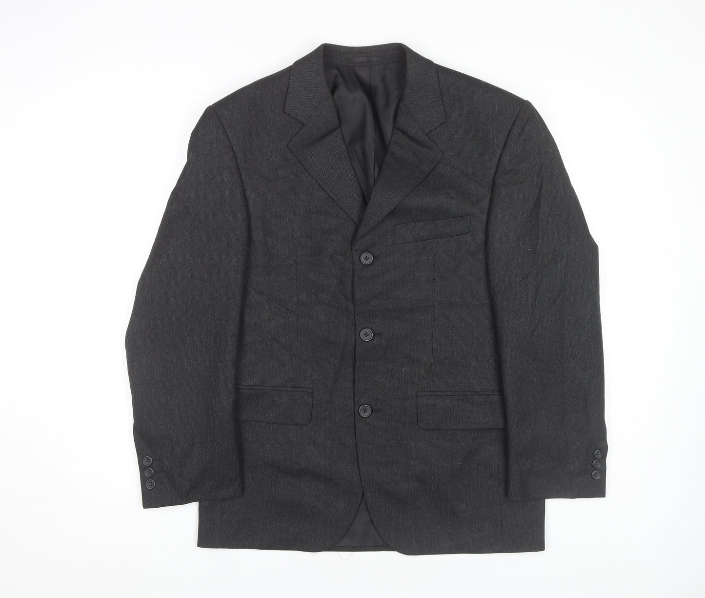Mens UK Size 36 Burton Regular Grey Suit Jacket