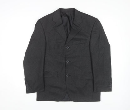 Mens UK Size 36 Burton Regular Grey Suit Jacket