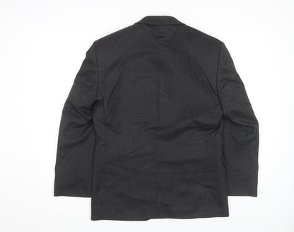 Mens UK Size 36 Burton Regular Grey Suit Jacket