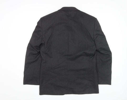 Mens UK Size 36 Burton Regular Grey Suit Jacket