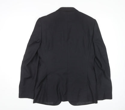 Mens UK Size 38 John Lewis Regular Black Suit Jacket