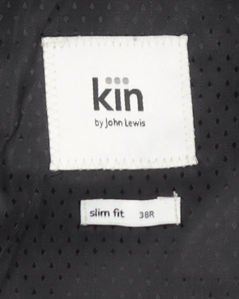 Mens UK Size 38 John Lewis Regular Black Suit Jacket