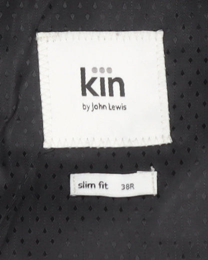 Mens UK Size 38 John Lewis Regular Black Suit Jacket