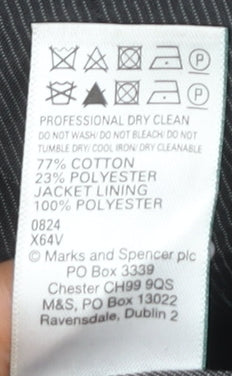 Marks and Spencer Men's Grey 48 Blazer Jacket