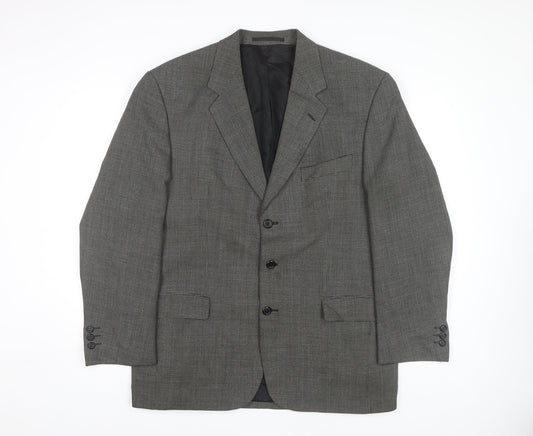 Mens UK Size 42 Jonathan Adams Regular Grey Suit Jacket