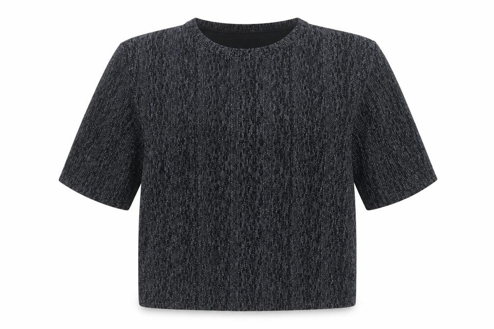 Womens UK Size 2 MNG Black Basic Blouse