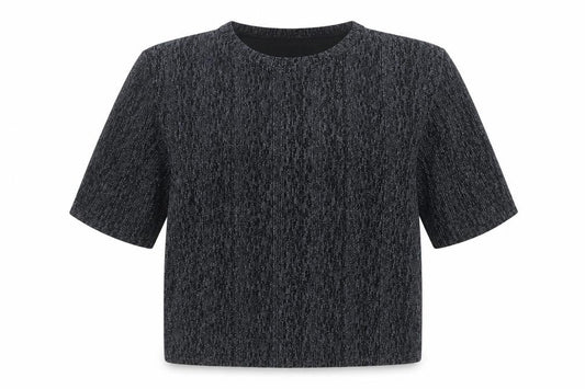 Womens UK Size 2 MNG Black Basic Blouse
