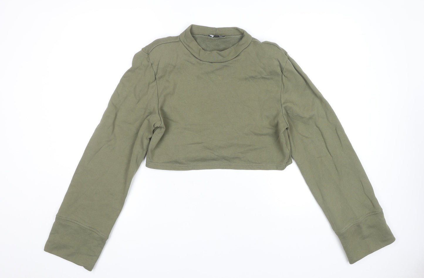 Noughts & Kisses Green Women's Cropped Top