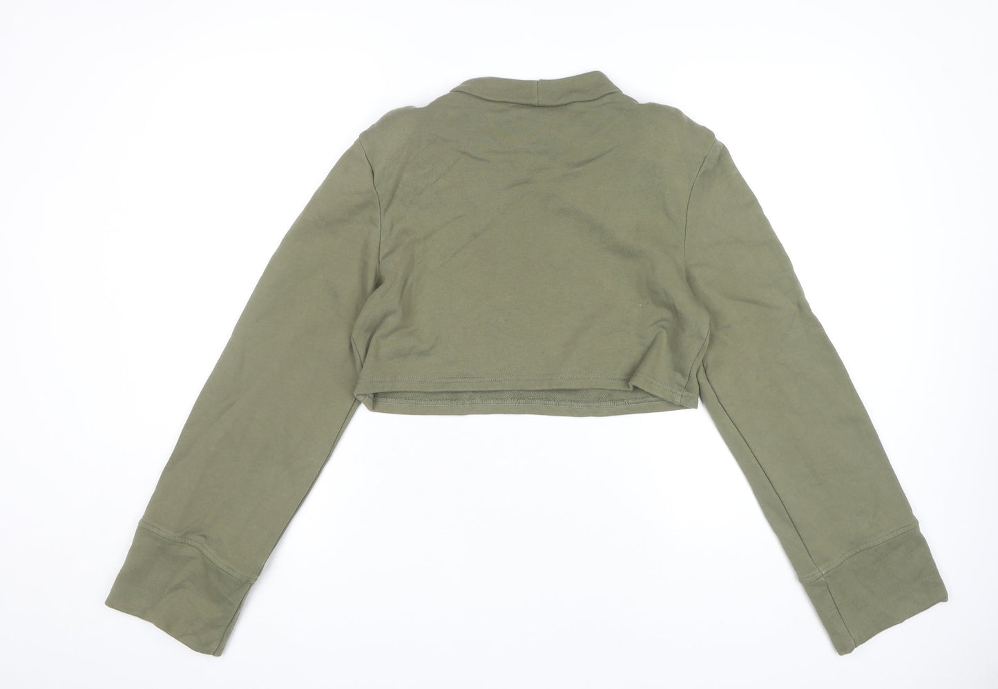 Noughts & Kisses Green Women's Cropped Top