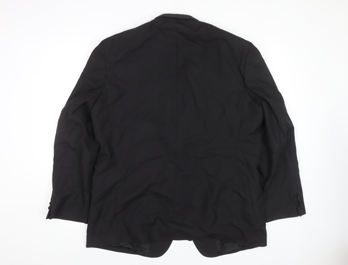 Mens UK Size 46 Horne Brothers Regular Black Suit Tuxedo
