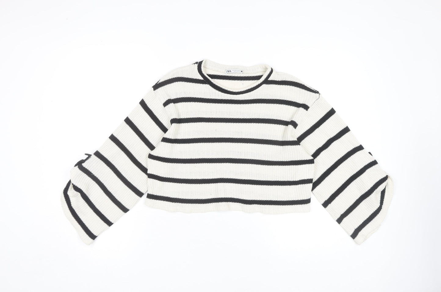 Womens UK Size 10 Zara Black Pullover Jumper
