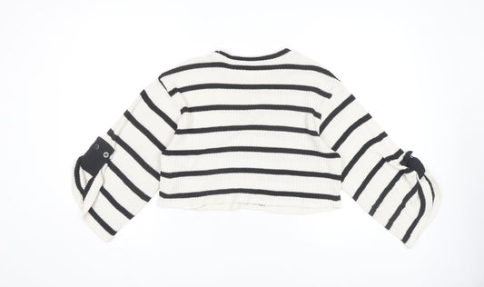 Womens UK Size 10 Zara Black Pullover Jumper