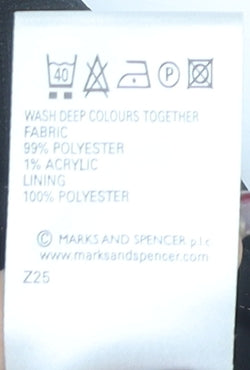 Marks and Spencer Women's Black Pinstripe Suit Jacket Size 12