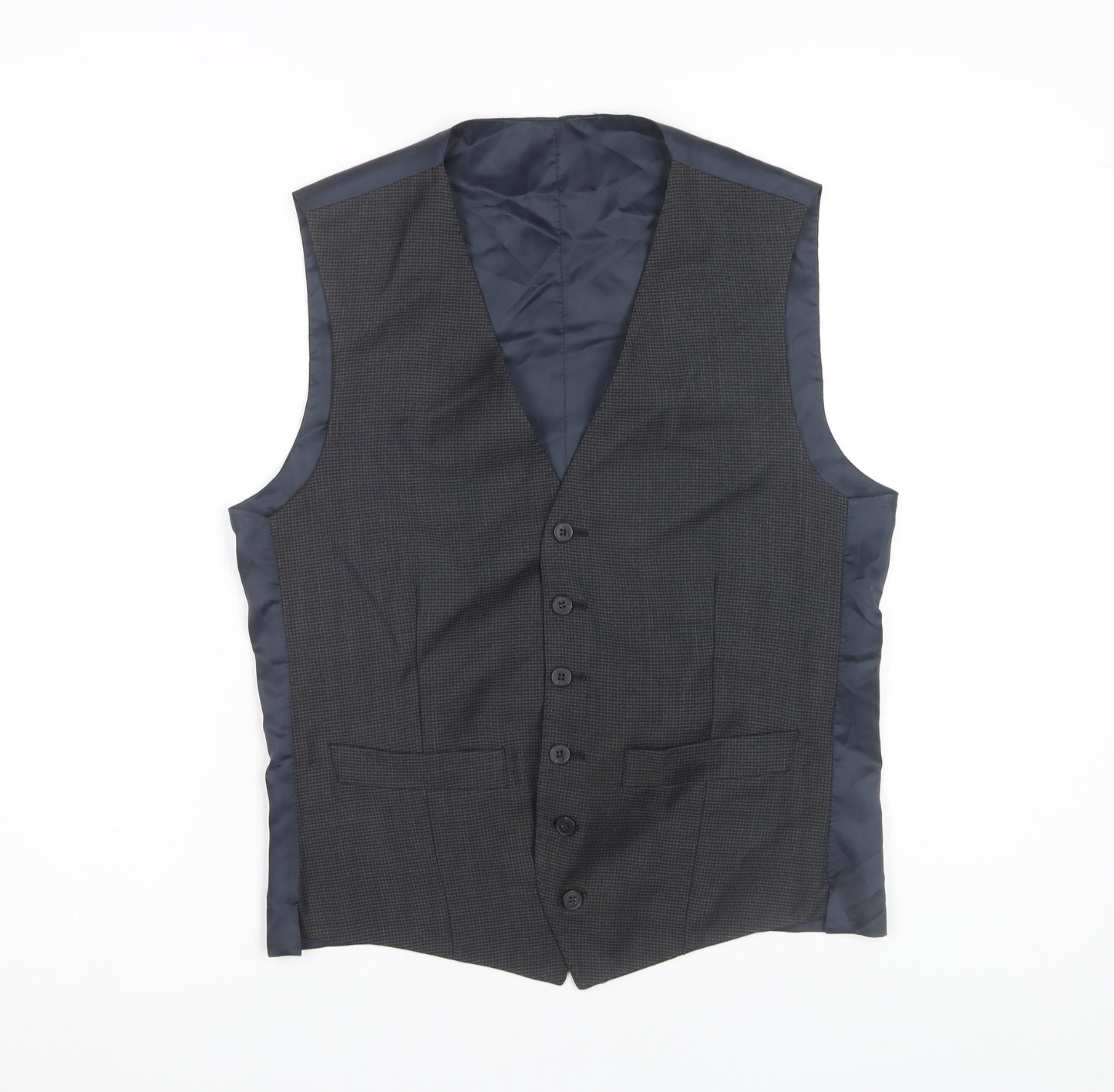 Mens UK Size 38 Hammond & Co Regular Grey Suit Waistcoat
