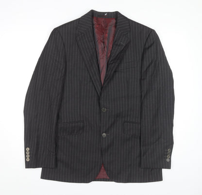 Mens UK Size 38 Chester Barrie Regular Grey Suit Jacket
