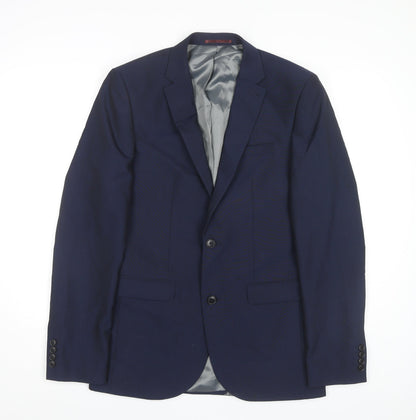 Mens UK Size 38 NEXT  Blue Suit Jacket