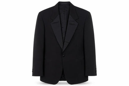 Premiere Collection Men's Black Tuxedo Blazer, Size 40, Formal Jacket