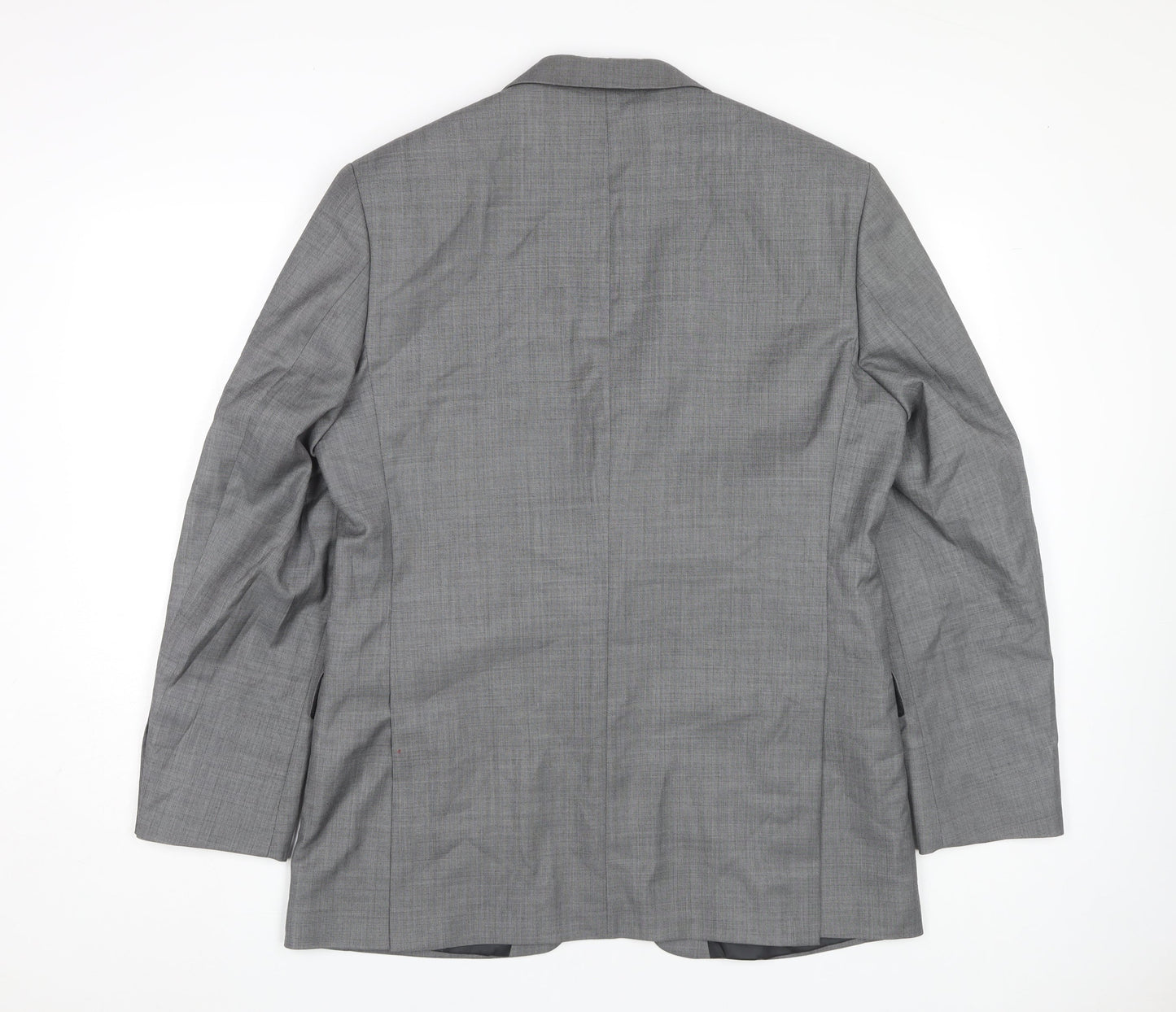 Mens UK Size 40 Karl Jackson Regular Grey Suit Jacket